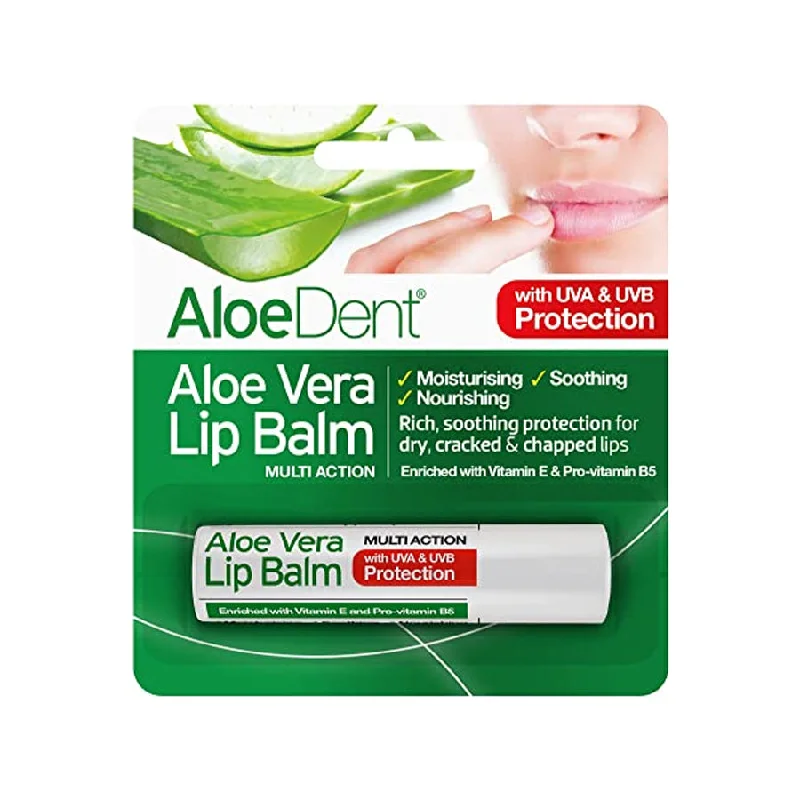 AloeDent Aloe Vera Lip Balm 4g