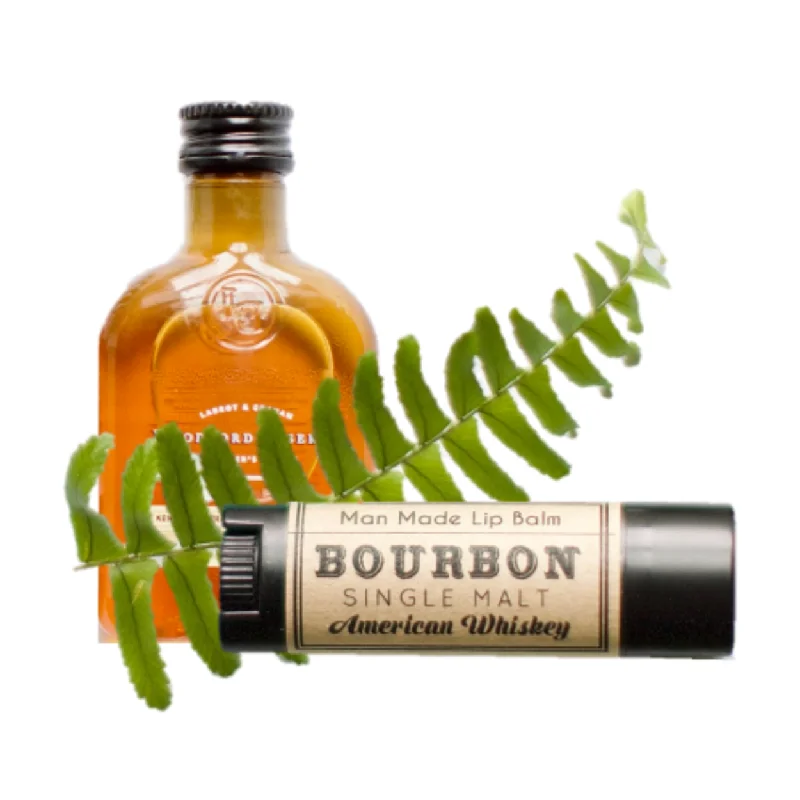 Bourbon Whiskey Lover Lip Balm -  Stocking Stuffers for men