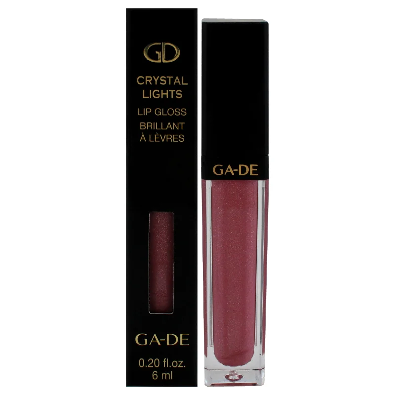 Crystal Lights Lip Gloss - 511 Rose Quartz by GA-DE for Women - 0.2 oz Lip Gloss