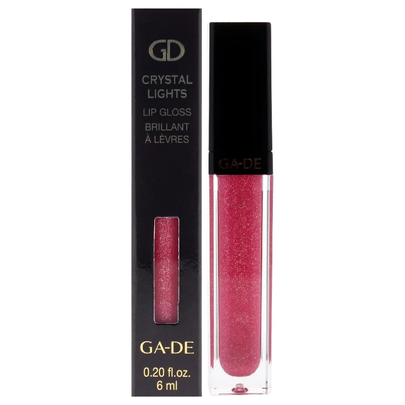 Crystal Lights Lip Gloss - 518 Pink Peridot by GA-DE for Women - 0.2 oz Lip Gloss