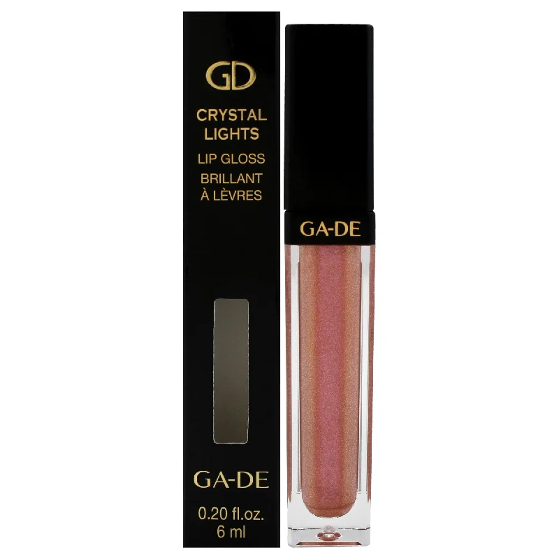 Crystal Lights Lip Gloss - 800 Pink Unicorn by GA-DE for Women - 0.2 oz Lip Gloss