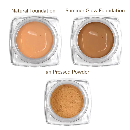 Foundation Sample Kit: Peach/Orange Tones