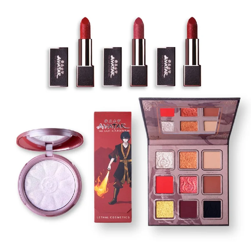 Lethal Cosmetics Avatar The Last Airbender Fire Nation Collection