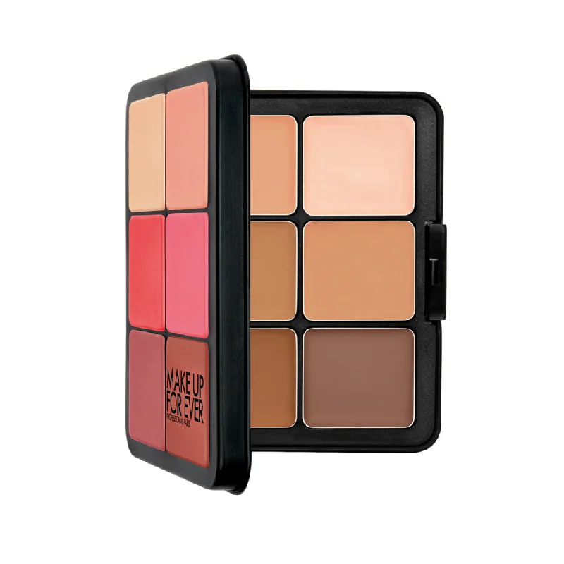 Make Up For Ever HD Skin Face Essentials Palette With Highlighters