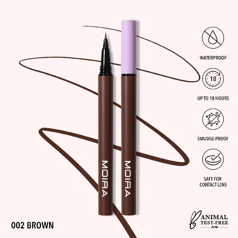 Micro Tip Liquid Liner (002, Brown)