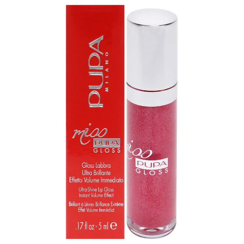 Miss Pupa Gloss Ultra-Shine Lip Gloss - 304 French Kiss by Pupa Milano for Women - 0.17 oz Lip Gloss