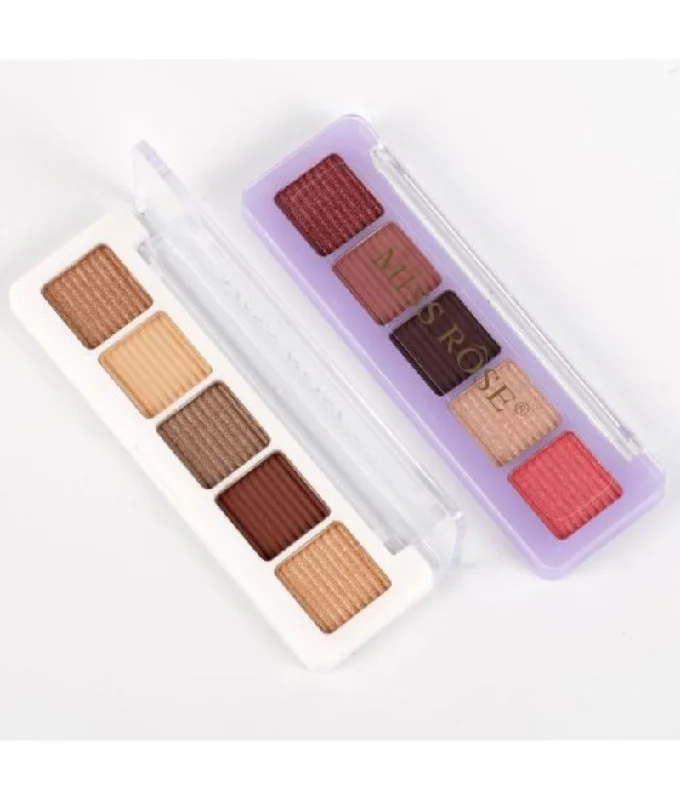 Missrose 5 color soft glam eye palette