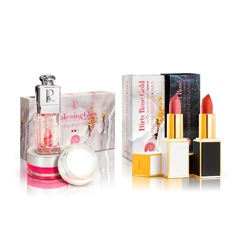 Pink Perfection Lip Trio & Care Set