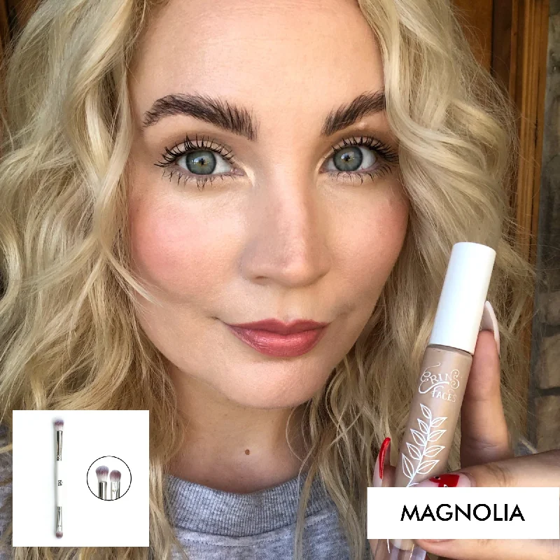 Magnolia + Double Concealer Brush