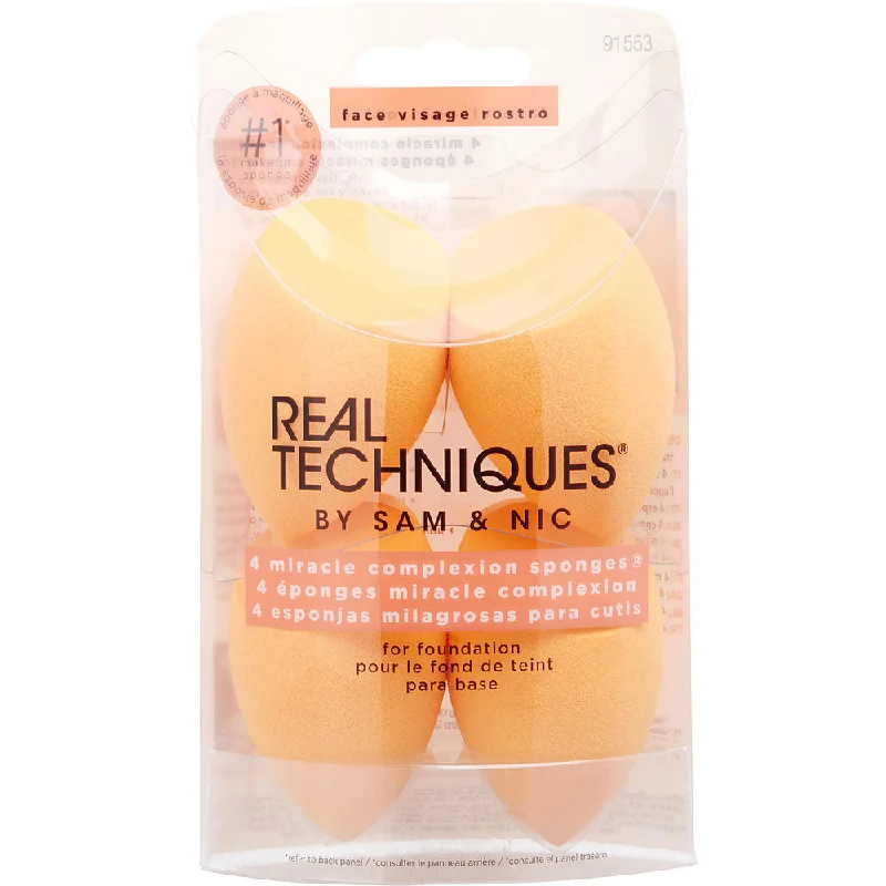 Real Techniques By Real Techniques Miracle Complexion Sponge --4Pcs Women