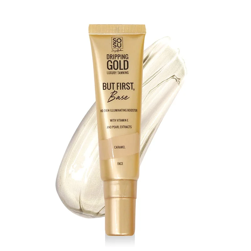 Dripping Gold But First, Base HD Skin Illuminating Booster Caramel