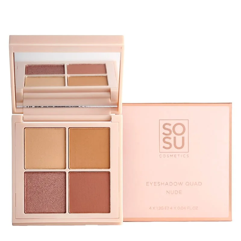 SOSU Cosmetics Nude Eyeshadow Quad