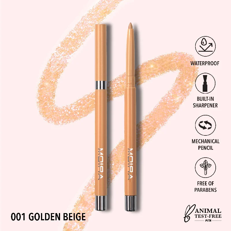 Statement Shimmer Liner (001, Golden Beige)