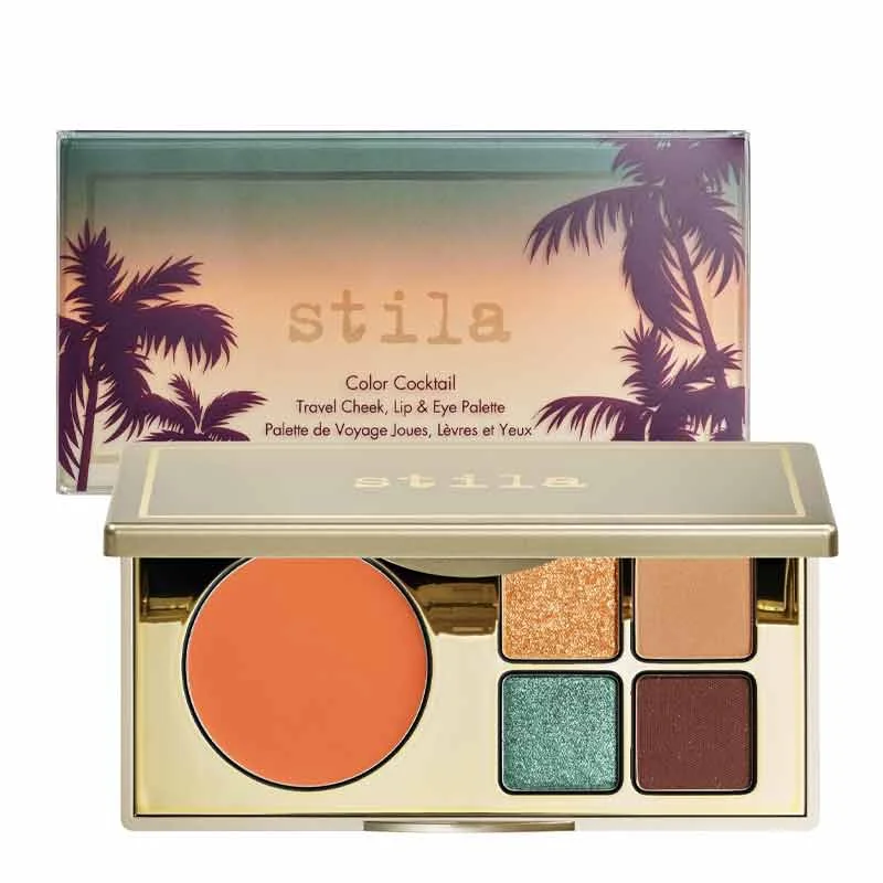 Stila Color Cocktail Travel Cheek, Lip & Eye Palette