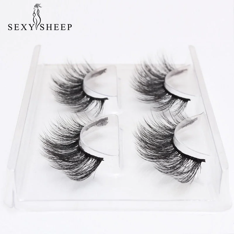 pairs natural false eyelashes