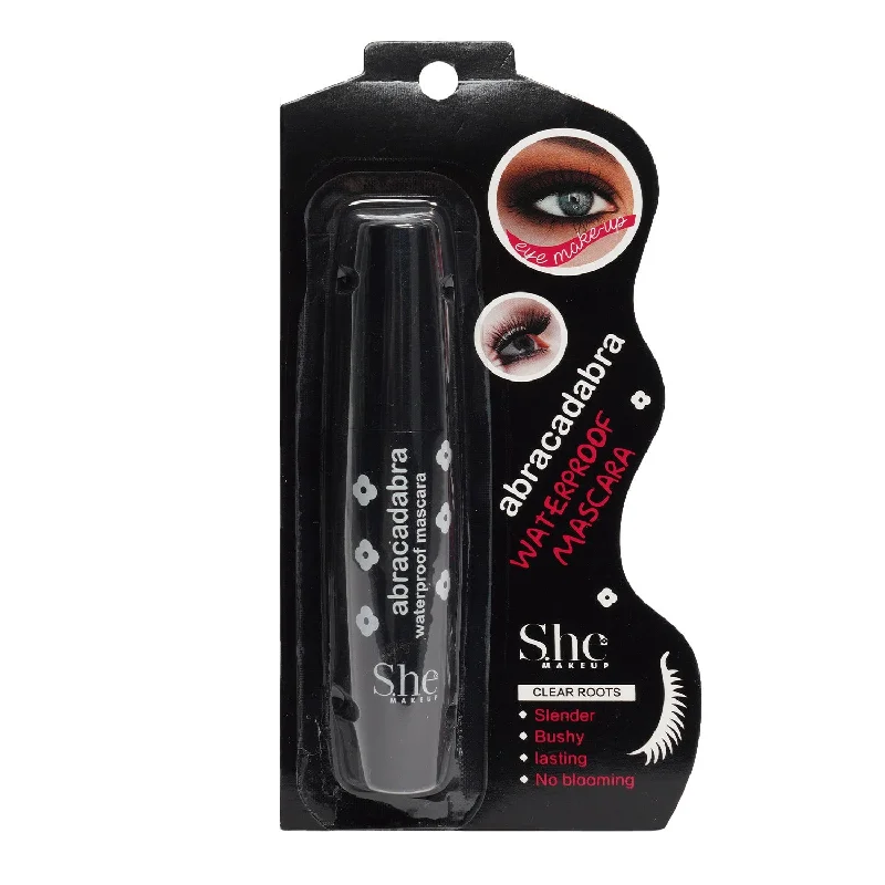 S.he Makeup Abracadabra Waterproof Mascara Black 0.35oz/ 10g