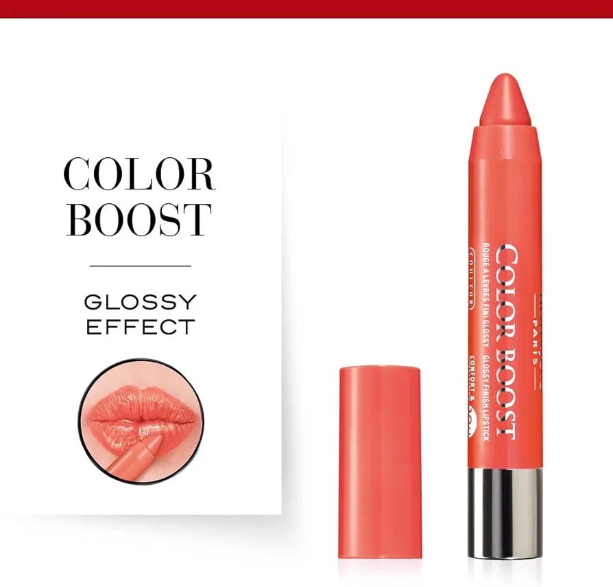 Bourjois Color Boost Lipstick - Vibrant, Long-Lasting Color for Lips