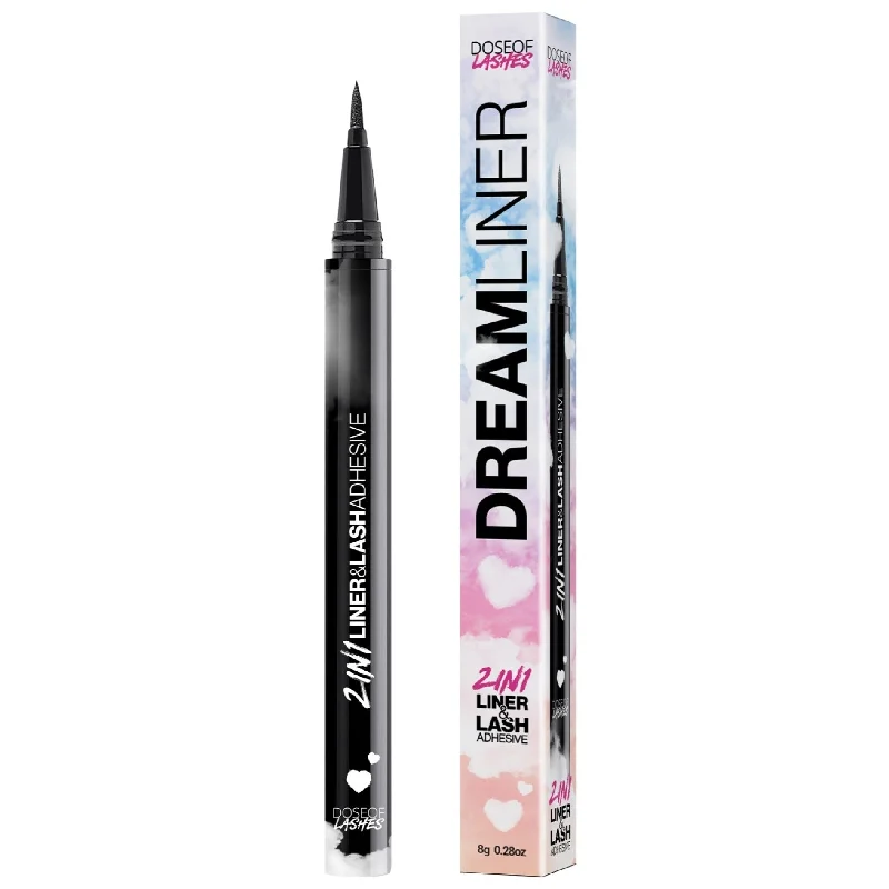 Dose of Lashes Dream Liner 2-in-1 Liner & Lash Adhesive - Dark (0.6ml)