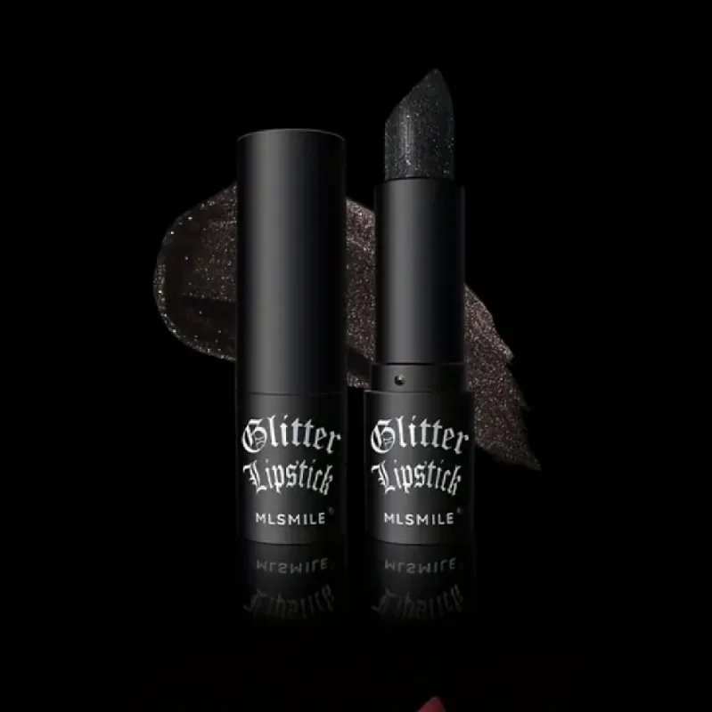 Glitter Lipstick - Black