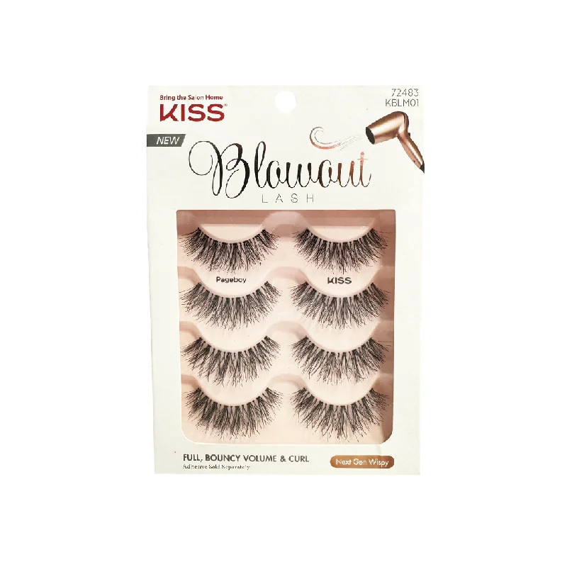 Kiss Blowout Lash 4PC Set Pageboy 72483 KBLM01