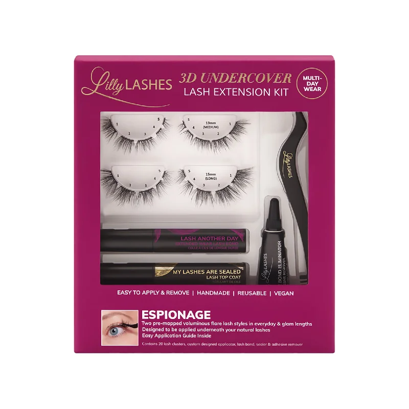 Lilly Lashes Espionage 3D Undercover Lash System