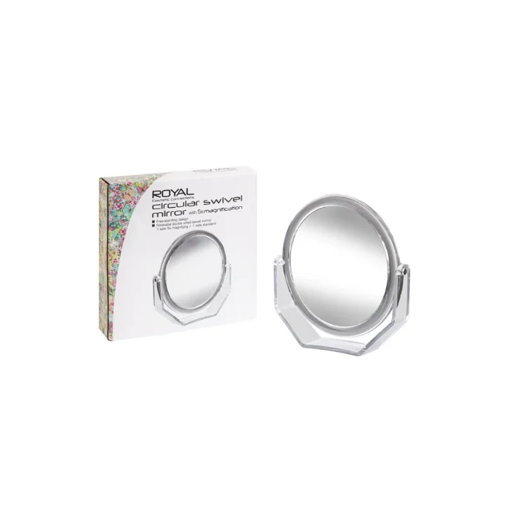 Royal 5 X Magnifying Round Swivel Mirror