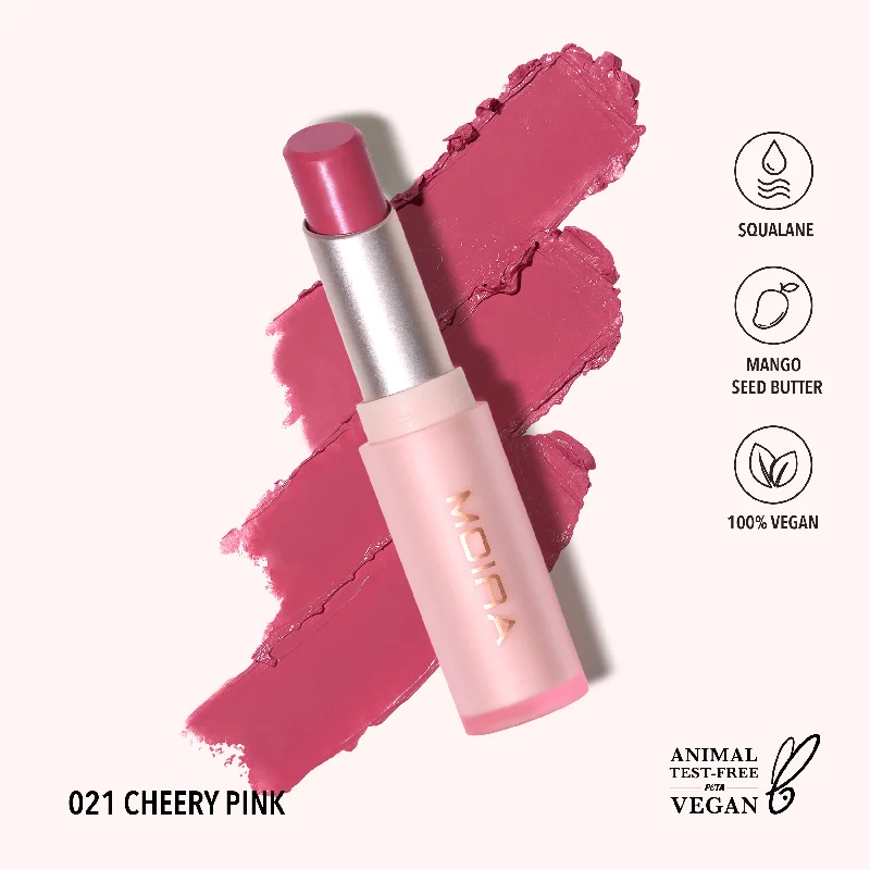 Signature Lipstick (021, Cheery Pink)