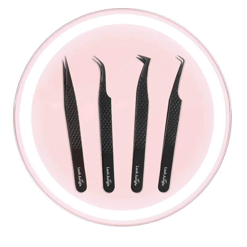 Onyx Series | Eyelash Extension Tweezer Bundle